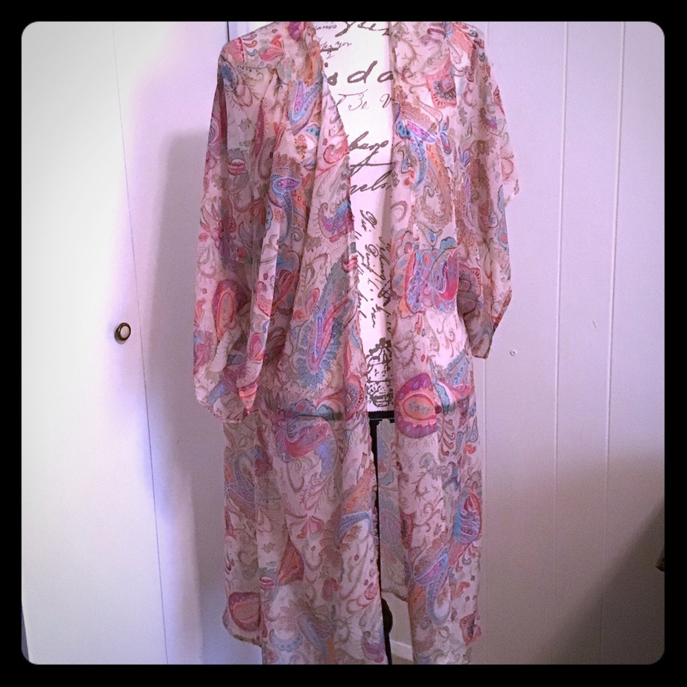 Paisley Shear Chiffon